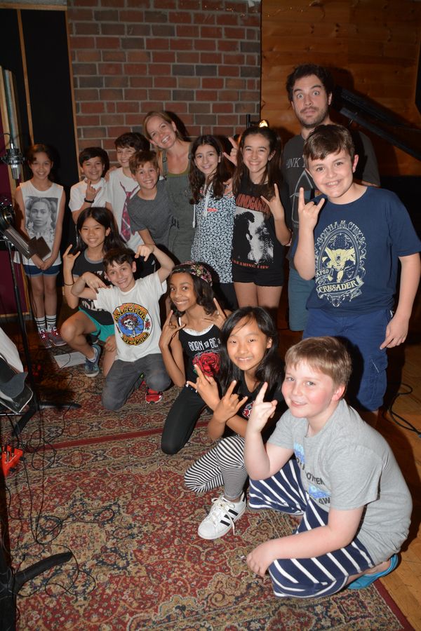 From the Cast of School of Rock-Justin Collette, Becky Gulsvig, Michael Cascetta, Cor Photo