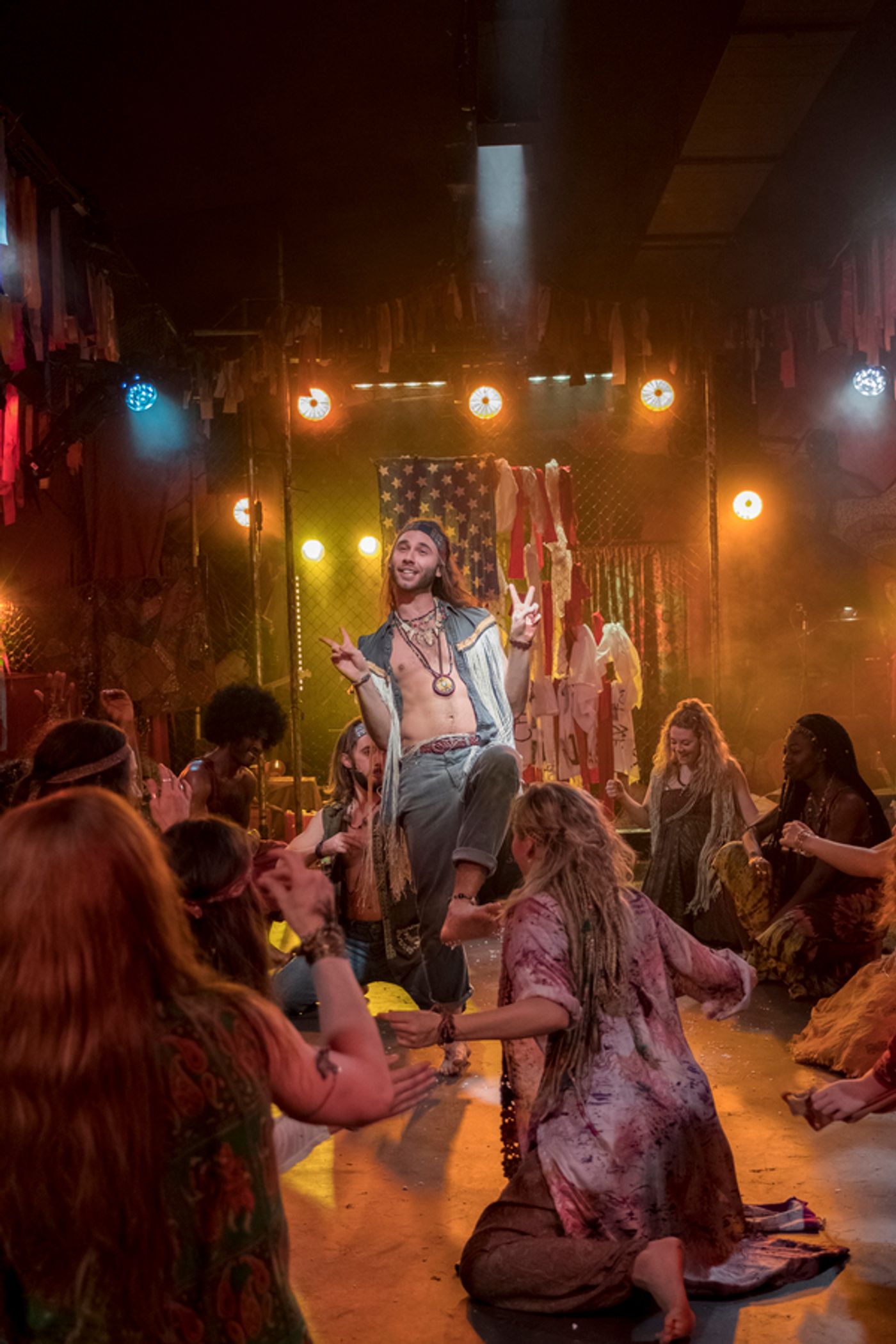 Photo Flash: First Look at 50th Anniversary, Immersive HAIR at The Vaults  Image