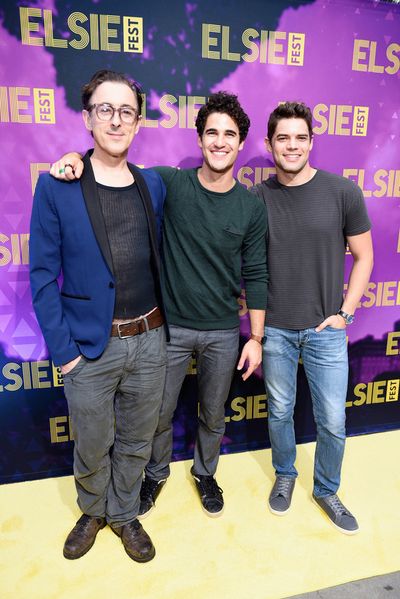 Alan Cumming, Darren Criss and Jeremy Jordan Photo