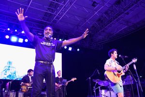 Norm Lewis and Darren Criss @ BroadwayWorld Norm Lewis and Darren Criss Photo