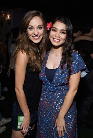 Laura Osnes and Auli'i Cravalho @ BroadwayWorld Laura Osnes and Auli'i Cravalho Photo