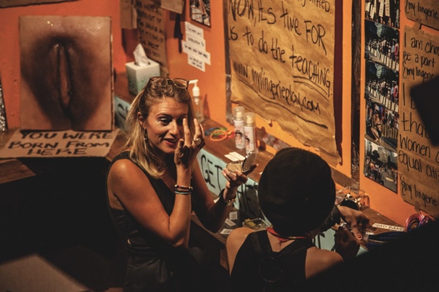 Photo Flash: {my lingerie play} Celebrates Opening Night Off-Broadway  Image