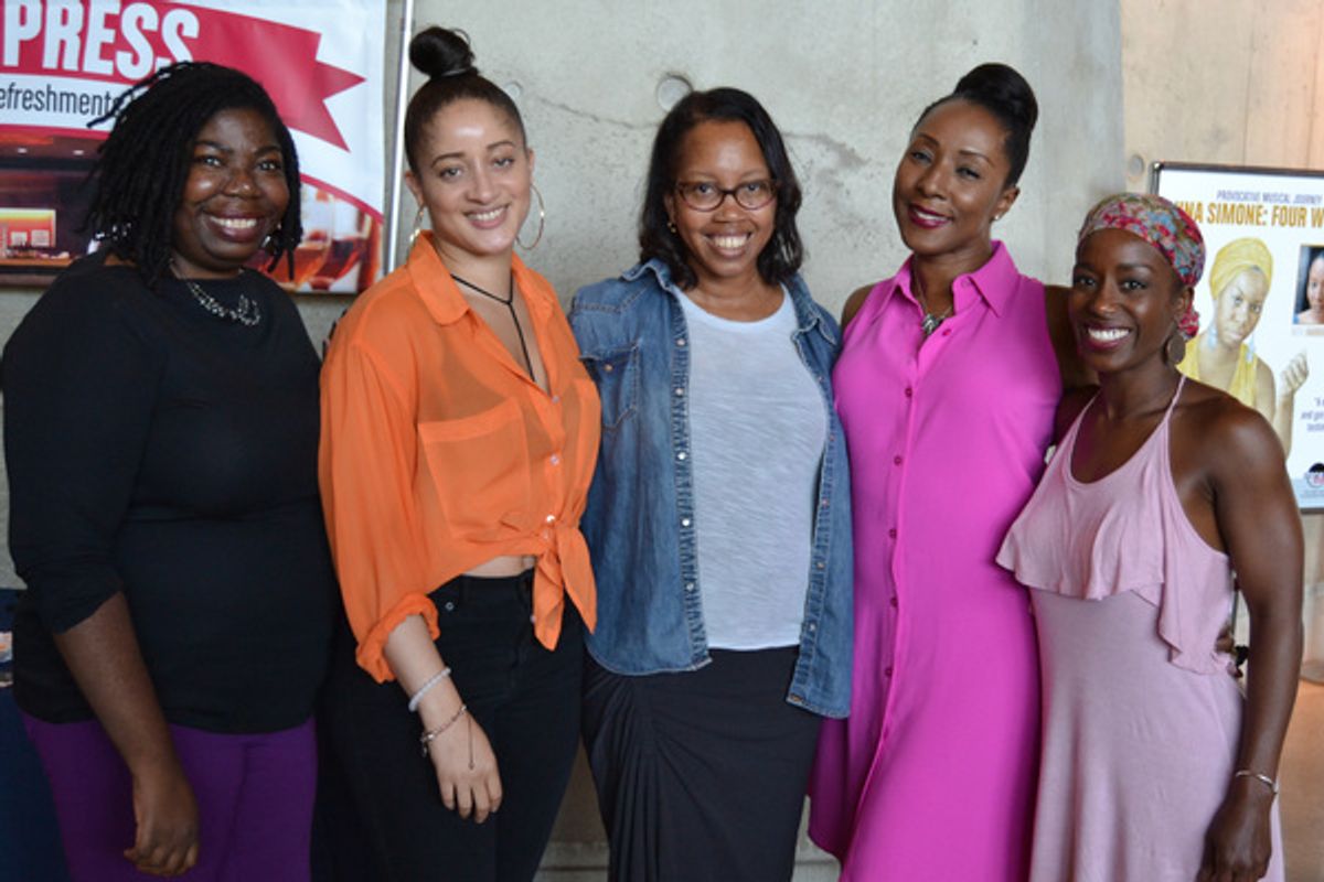 Theresa Cunningham, Toni Martin, Christina Ham, Harriett D. Foy and Felicia Curry at 