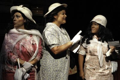 Ana Maria Larson, Martha A. Lopez and Danielle Snelling Photo