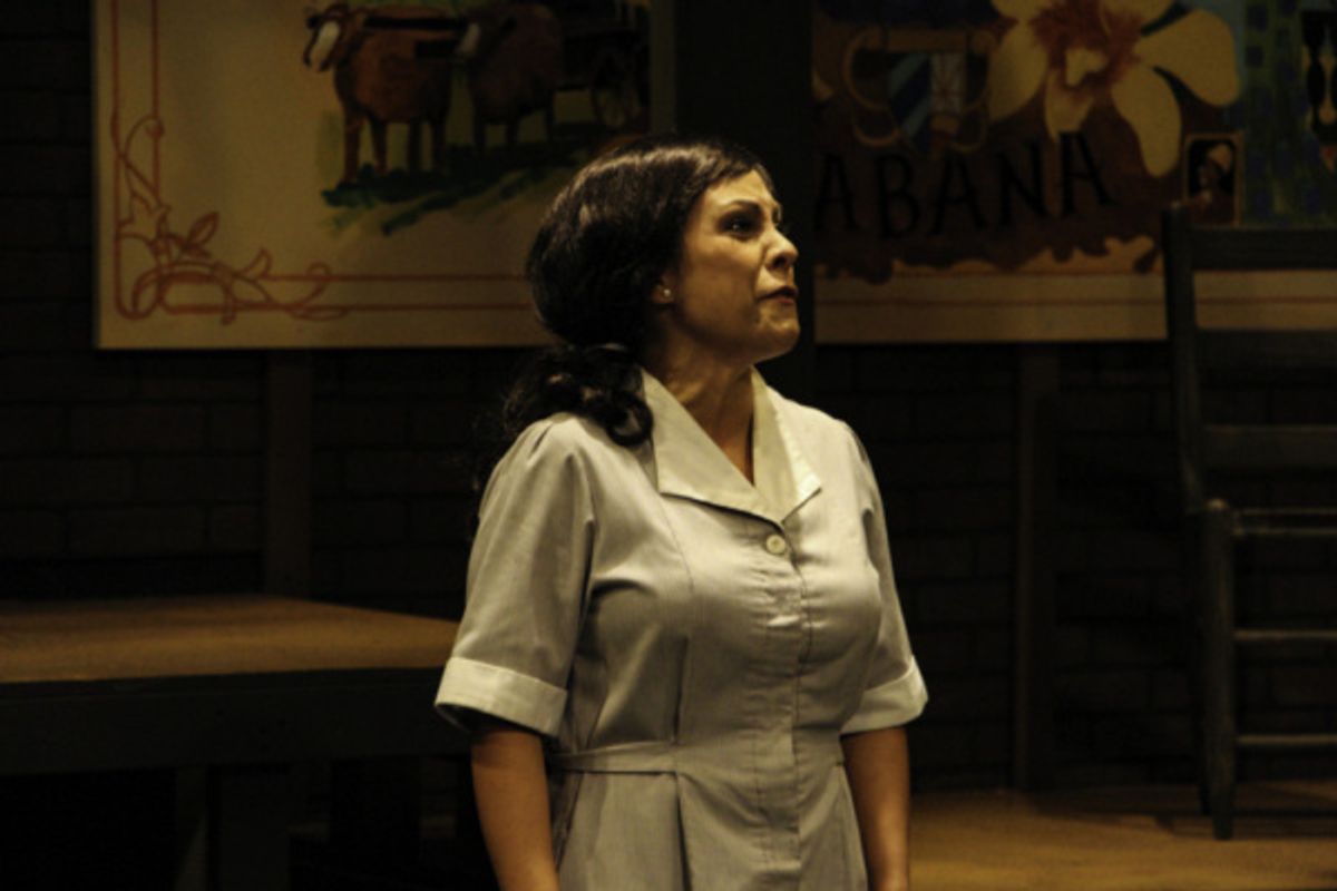 Ana Maria Larson at First Look at Manatee Performing Arts Center's ANNA IN THE TROPICS