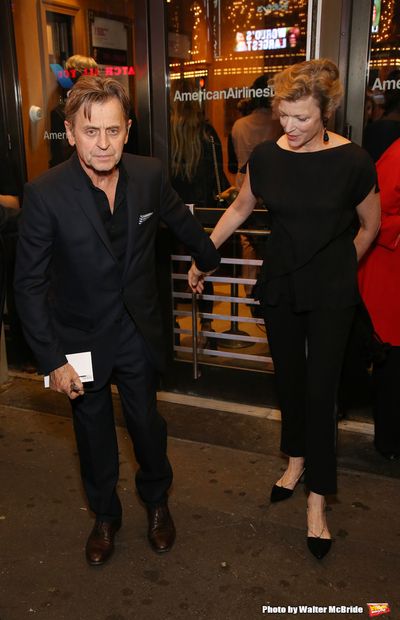 Mikhail Baryshnikov and Lisa Rinehart Photo