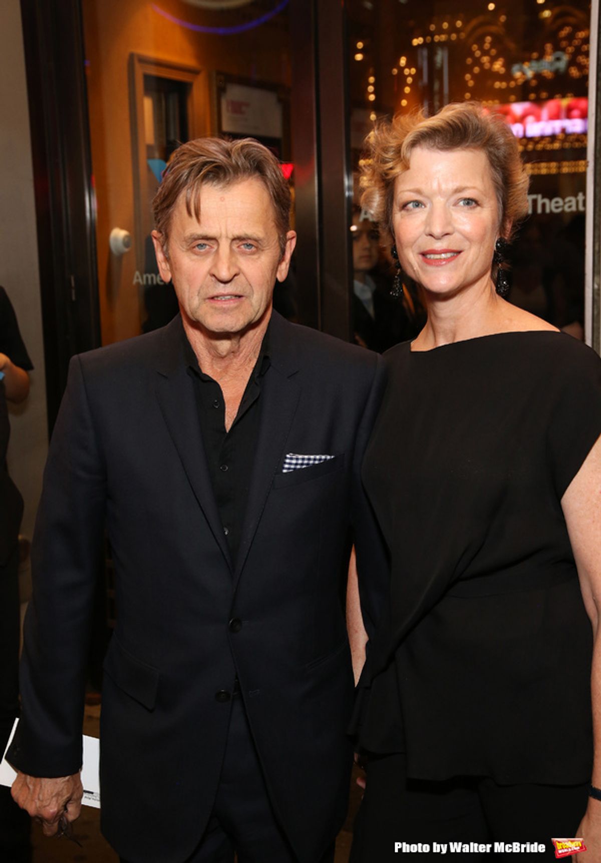 Mikhail Baryshnikov and Lisa Rinehart  at 