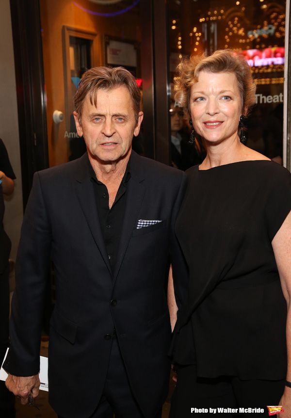 Mikhail Baryshnikov and Lisa Rinehart  Photo