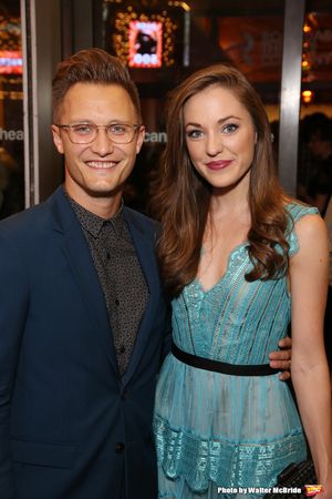 Nathan Johnson and Laura Osnes @ BroadwayWorld Nathan Johnson and Laura Osnes Photo