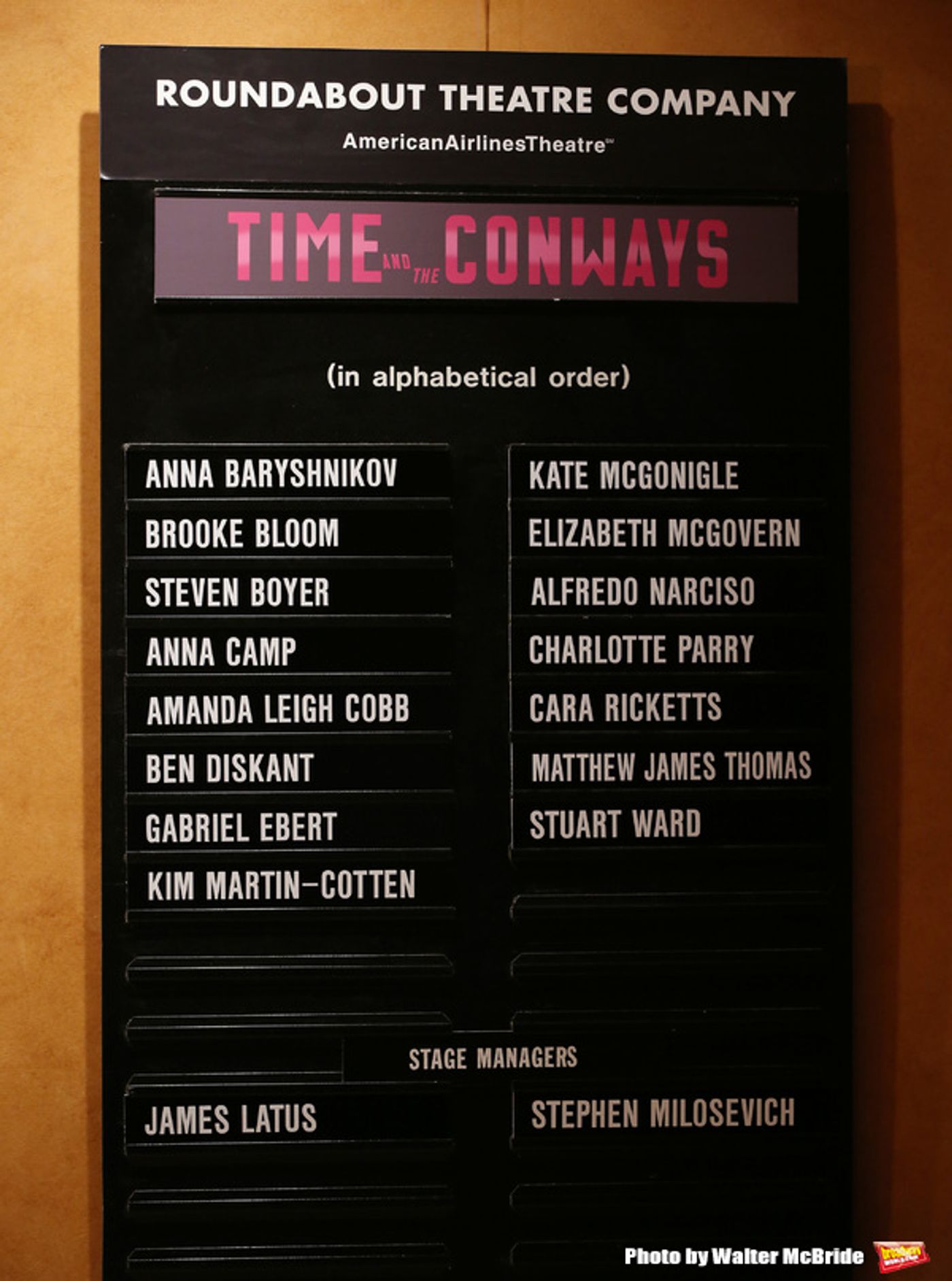 Photo Coverage: TIME AND THE CONWAYS Company Take Opening Night Bows on Broadway  Image