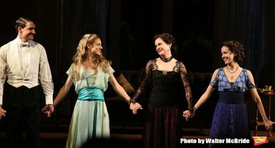 Gabriel Ebert, Charlotte Parry, Elizabeth McGovern and Anna Camp  Photo