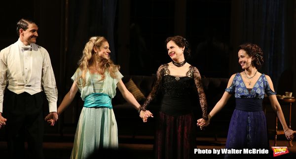 Gabriel Ebert, Charlotte Parry, Elizabeth McGovern and Anna Camp  Photo