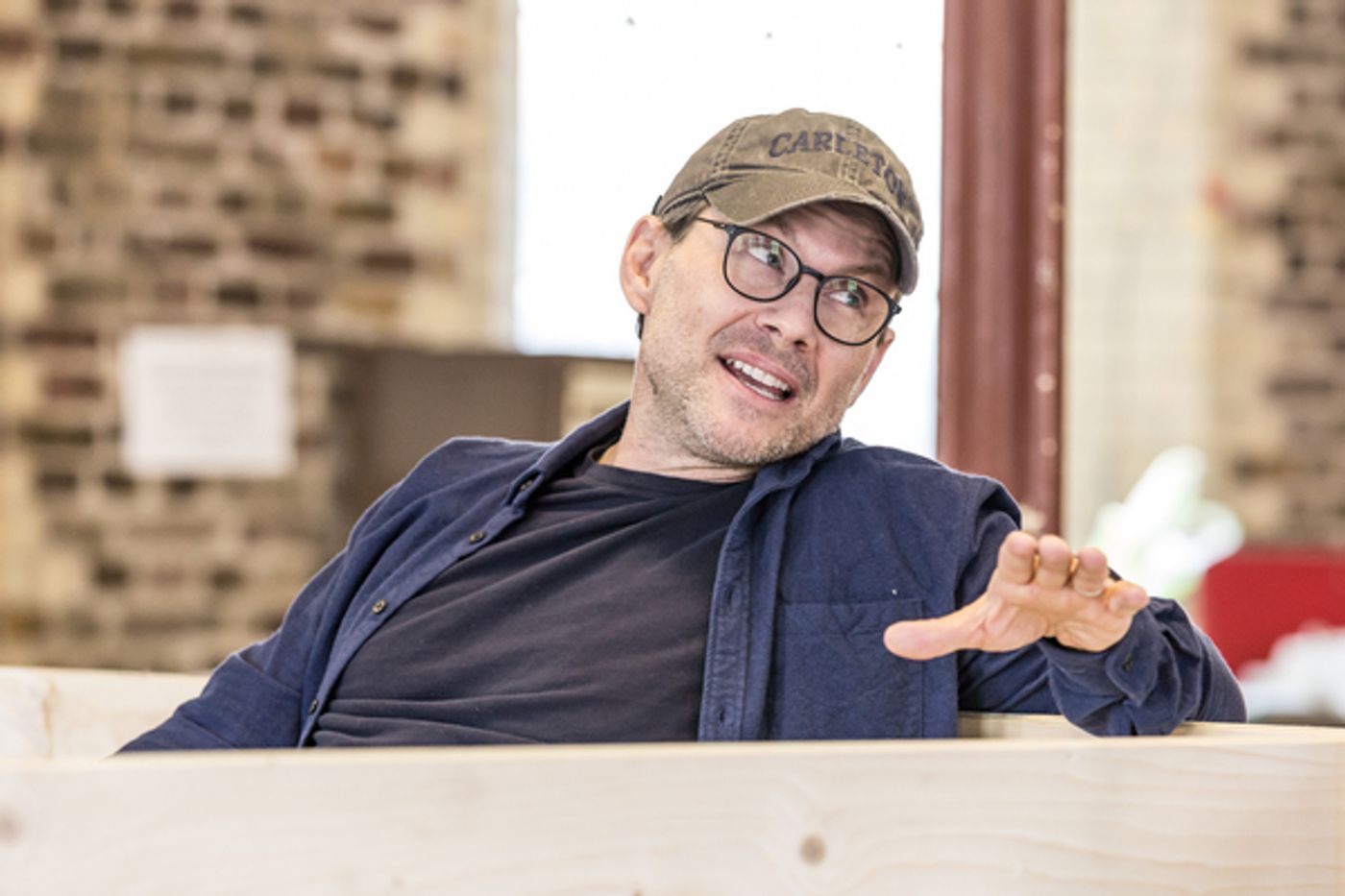 Photo Flash: In Rehearsals with Christian Slater, Robert Glenister, and More in GLENGARRY GLEN ROSS  Image