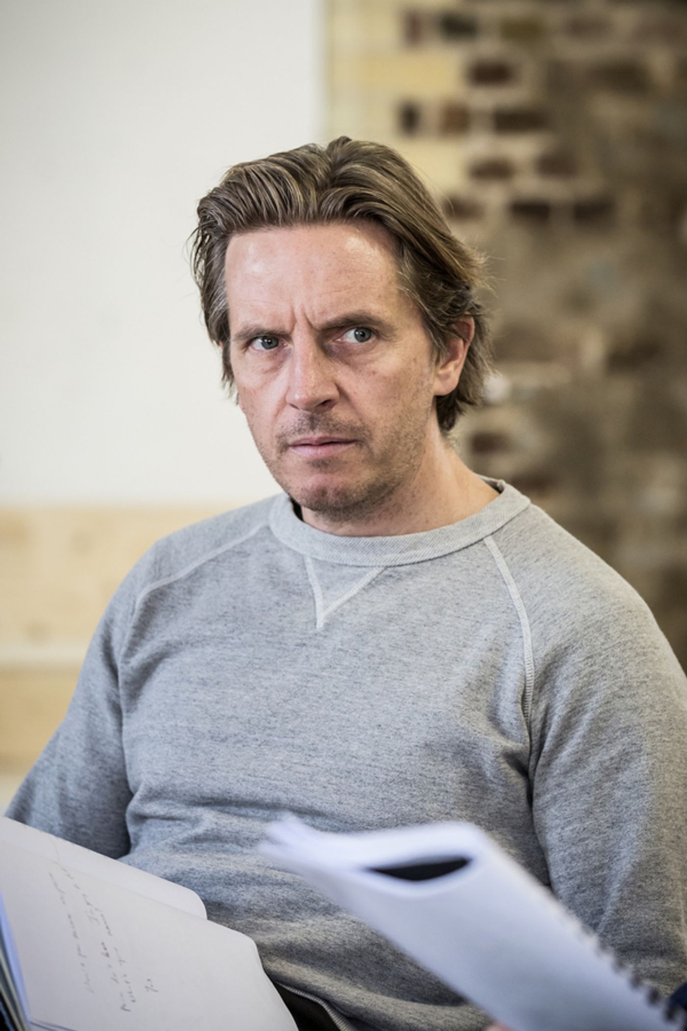 Photo Flash: In Rehearsals with Christian Slater, Robert Glenister, and More in GLENGARRY GLEN ROSS  Image