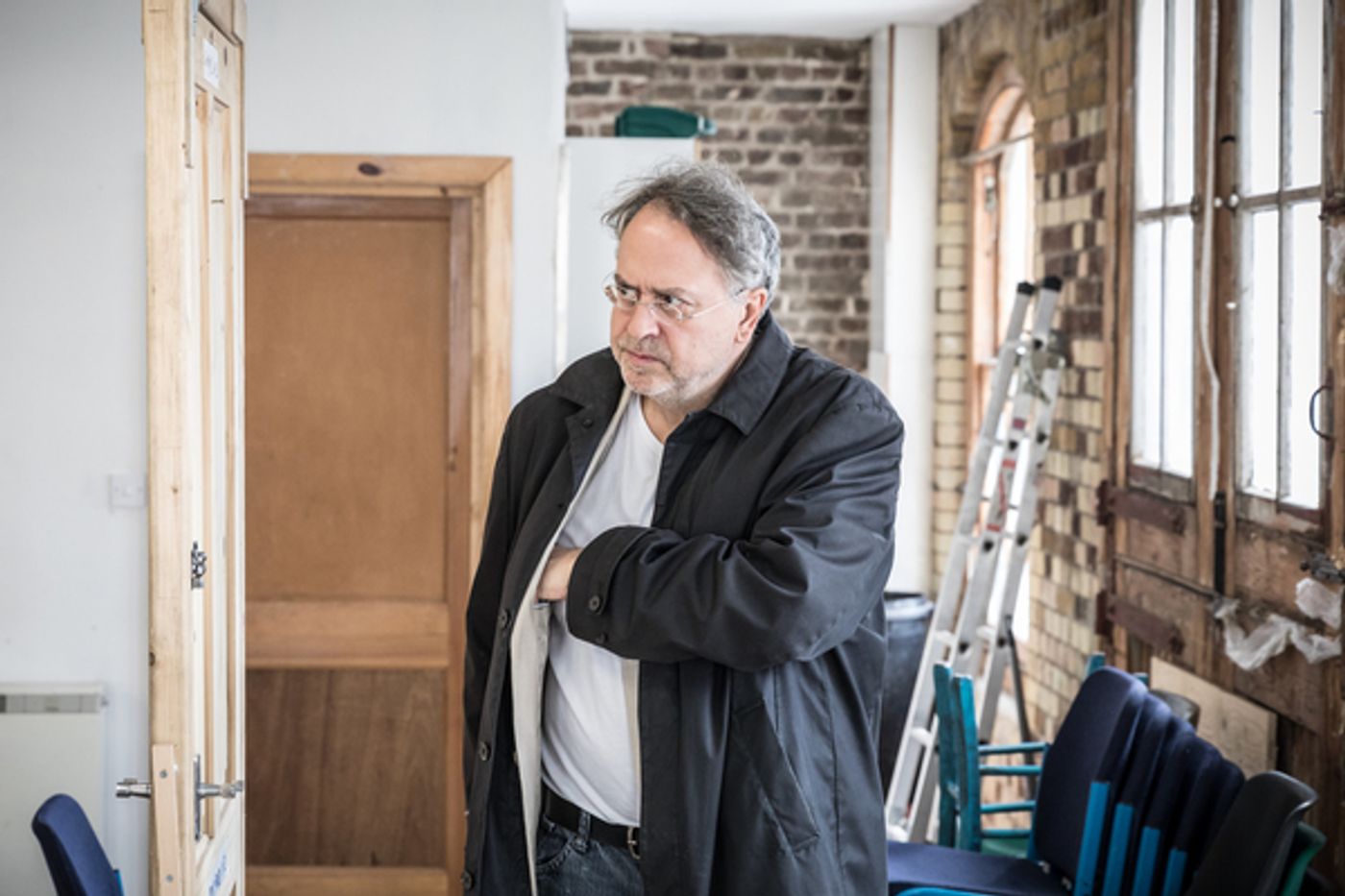 Photo Flash: In Rehearsals with Christian Slater, Robert Glenister, and More in GLENGARRY GLEN ROSS  Image