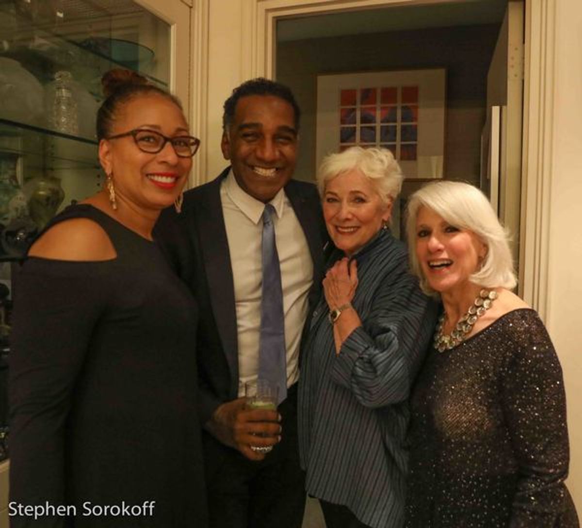 Tamara Tunie, Norm Lewis, Betty Buckley, Jamie deRoy at 