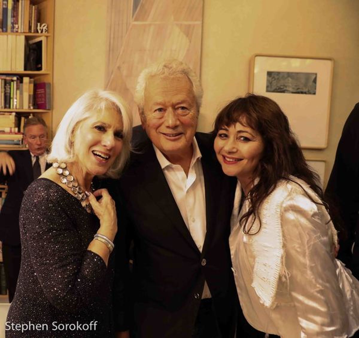 Jamie deRoy, Stephen Sorokoff, Frances Rufflelle at 