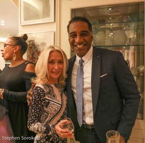 Eda Sorokoff & Norm Lewis @ BroadwayWorld Eda Sorokoff & Norm Lewis Photo