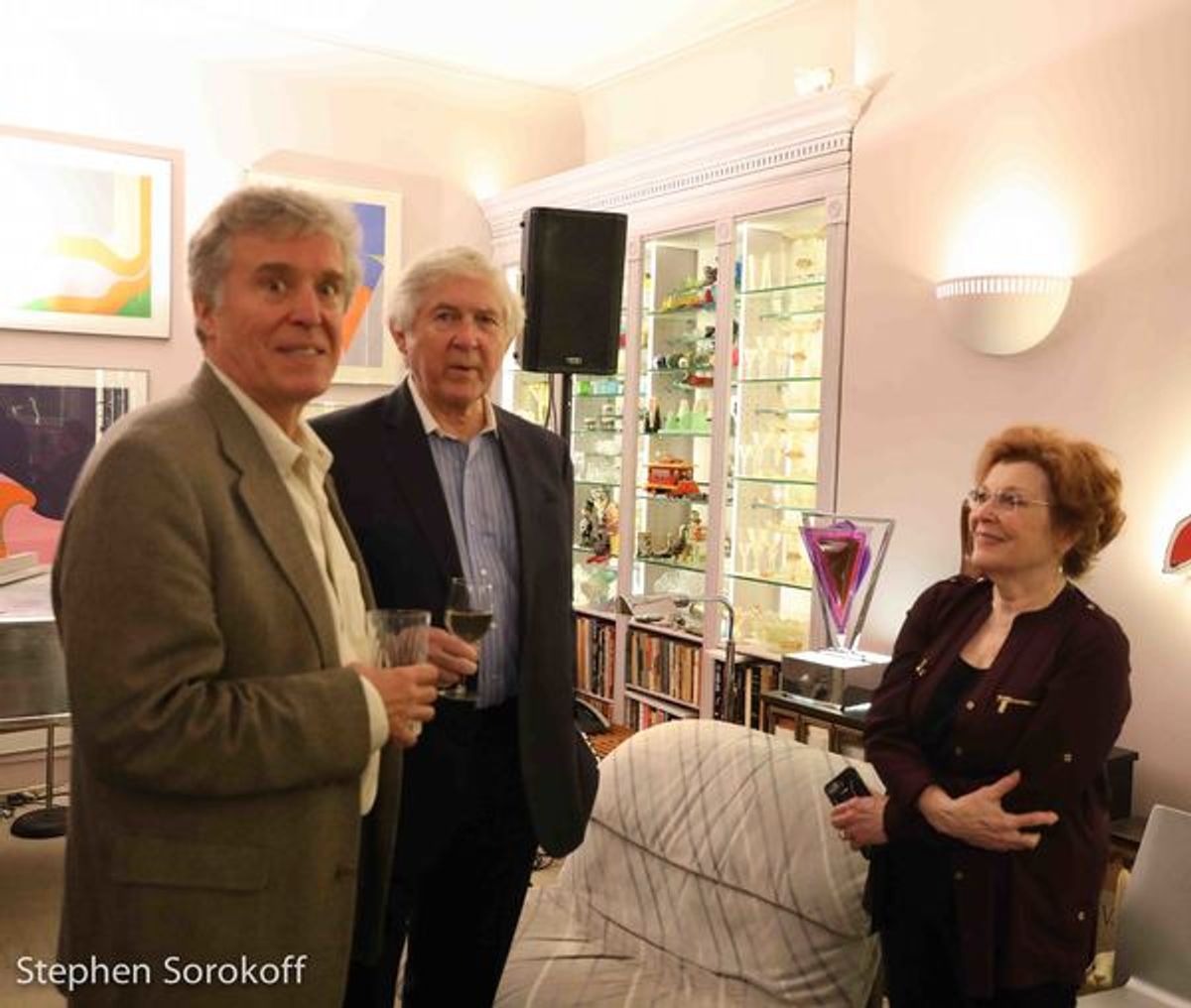 Casey Childs, David Bates, Anita Gillette at 