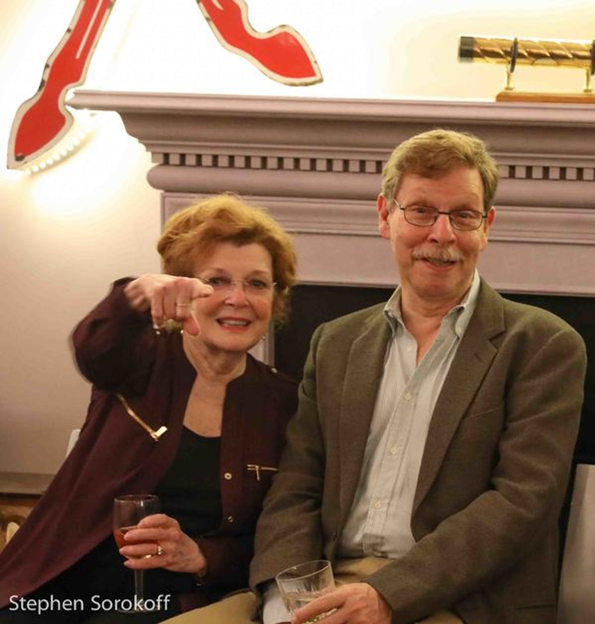 Anita Gillette & Barry Kleinbort at 