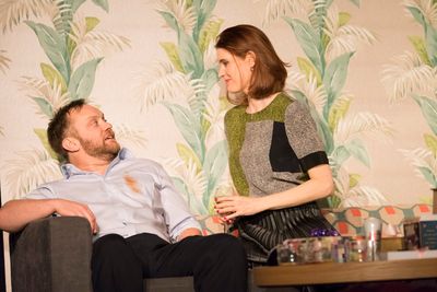Sam Troughton and Justine Mitchell Photo