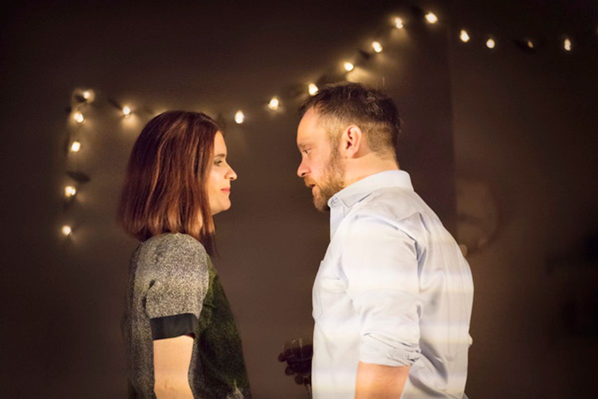 Justine Mitchell and Sam Troughton  at 