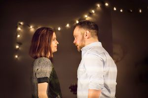 Justine Mitchell and Sam Troughton @ BroadwayWorld Justine Mitchell and Sam Troughton Photo