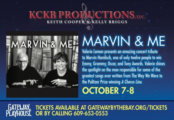 The Gateway Playhouse celebrated 2 full houses during Marvin & Me this past weekend.  Photo