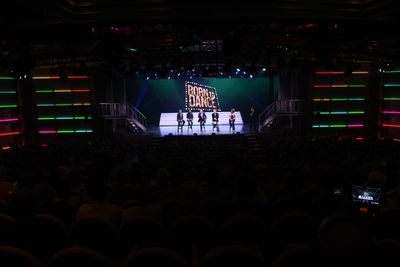 Q&A Session onstage in the Princess Theatre with Bryan Perri, Al Blackstone, Daniel C Photo