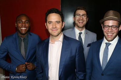 Bryan Carter, Santino Fontana, Charlie Rosen, Steven Feifke Photo