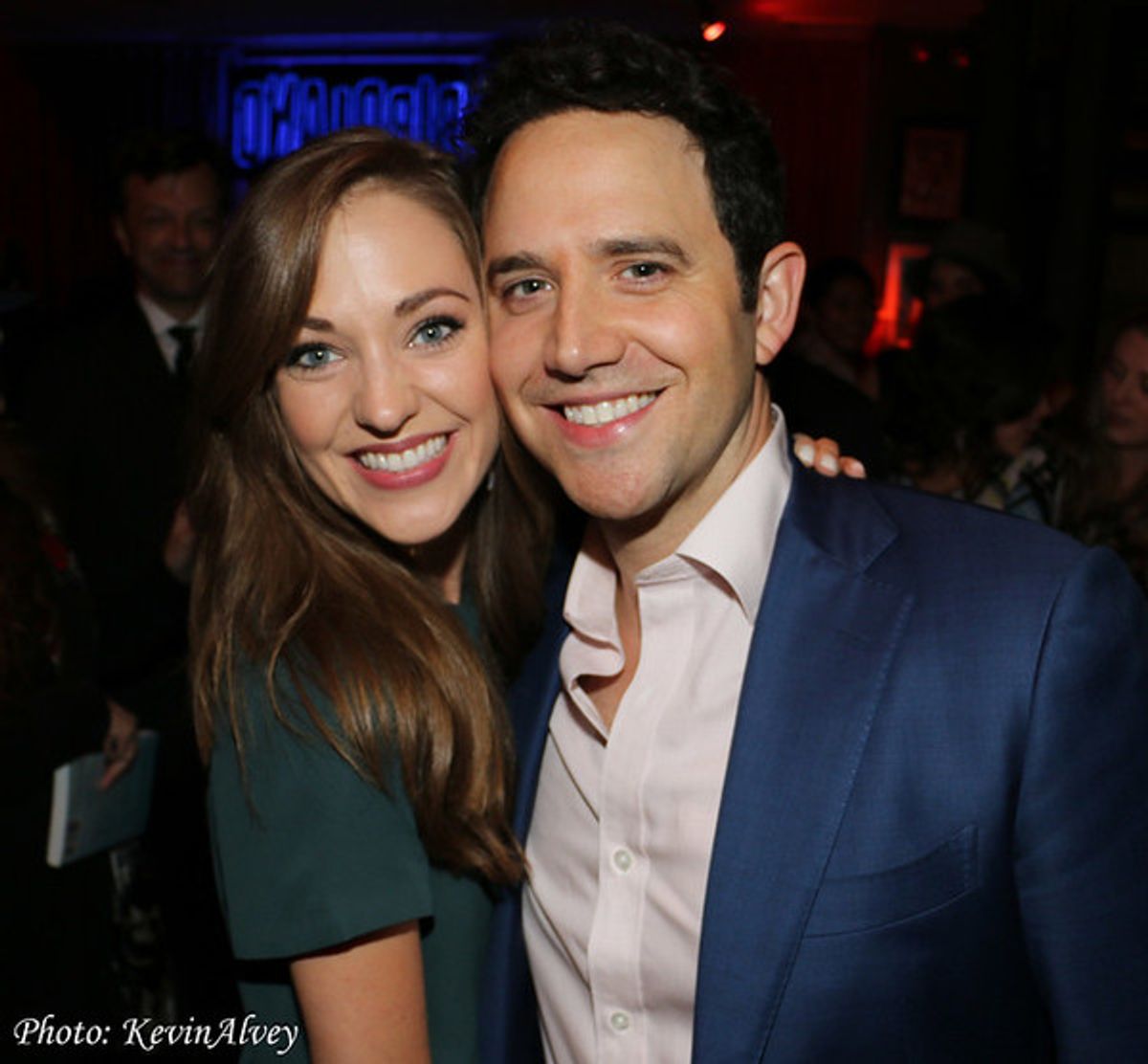 Laura Osnes, Santino Fontana at 