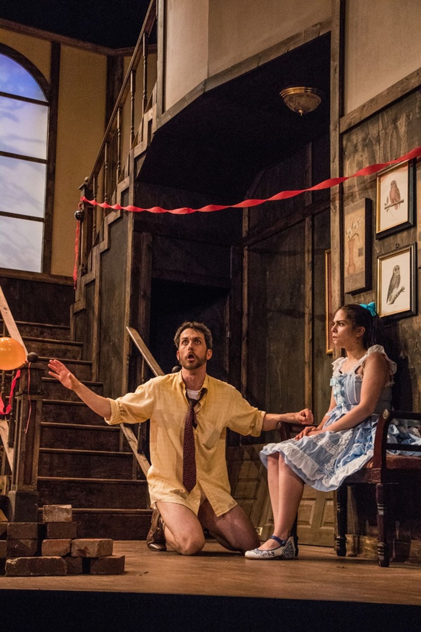 Photo Flash: Inside the Home of THE FAMILY CLAXON  Image