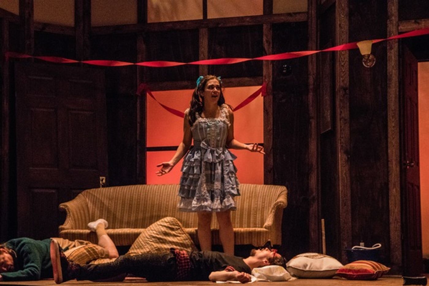 Photo Flash: Inside the Home of THE FAMILY CLAXON  Image