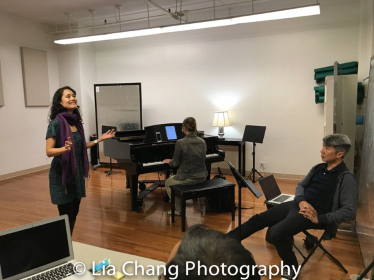 Ali Ewoldt,  Kristen Lee Rosenfeld and Jason Ma at 