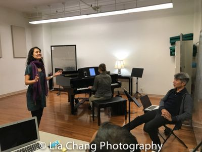 Ali Ewoldt,  Kristen Lee Rosenfeld and Jason Ma Photo