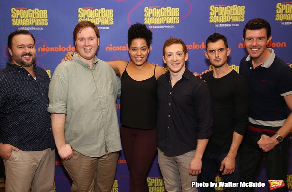 Brian Ray Norris, Danny Skinner, Lilli Cooper, Ethan Slater, Wesley Taylor and Gavin  Photo