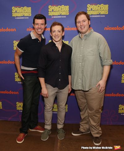 Gavin Lee, Ethan Slater and Danny Skinner Photo