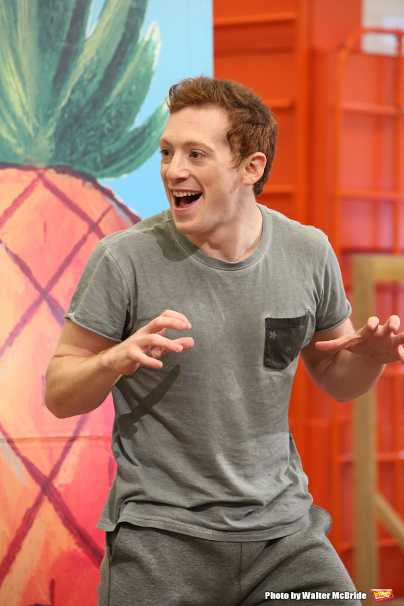 Photo Coverage: Squidward & Sandy & Patrick & More! Go Inside Rehearsals for SPONGEBOB SQUAREPANTS!  Image