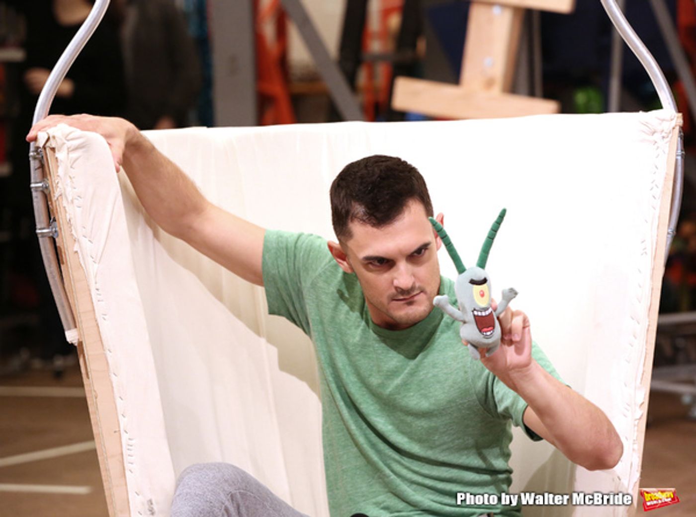 Photo Coverage: Squidward & Sandy & Patrick & More! Go Inside Rehearsals for SPONGEBOB SQUAREPANTS!  Image