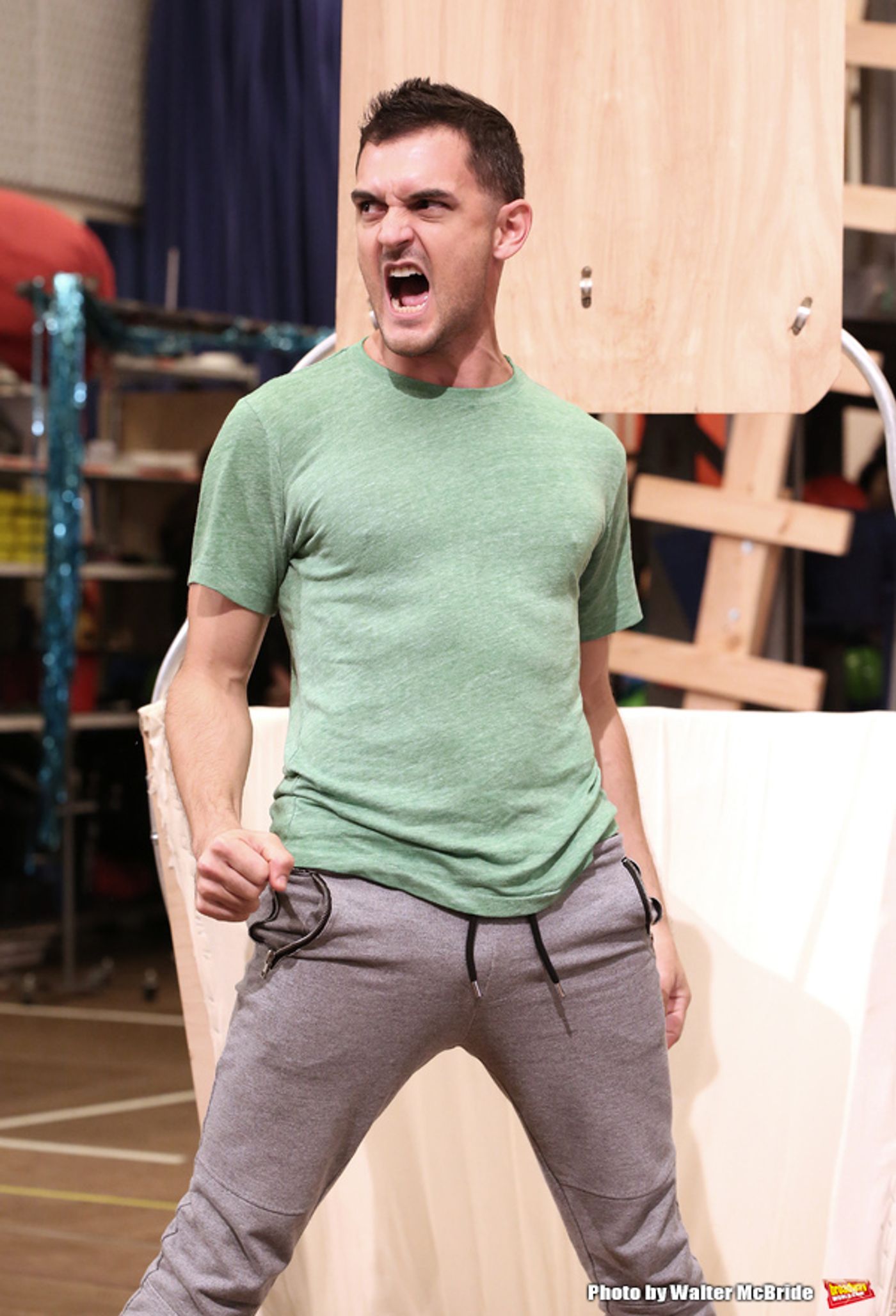 Photo Coverage: Squidward & Sandy & Patrick & More! Go Inside Rehearsals for SPONGEBOB SQUAREPANTS!  Image