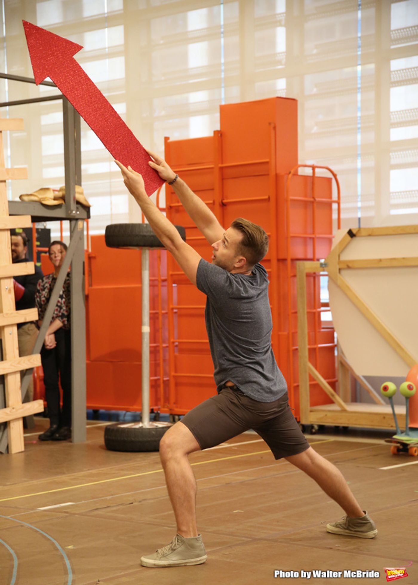 Photo Coverage: Squidward & Sandy & Patrick & More! Go Inside Rehearsals for SPONGEBOB SQUAREPANTS!  Image