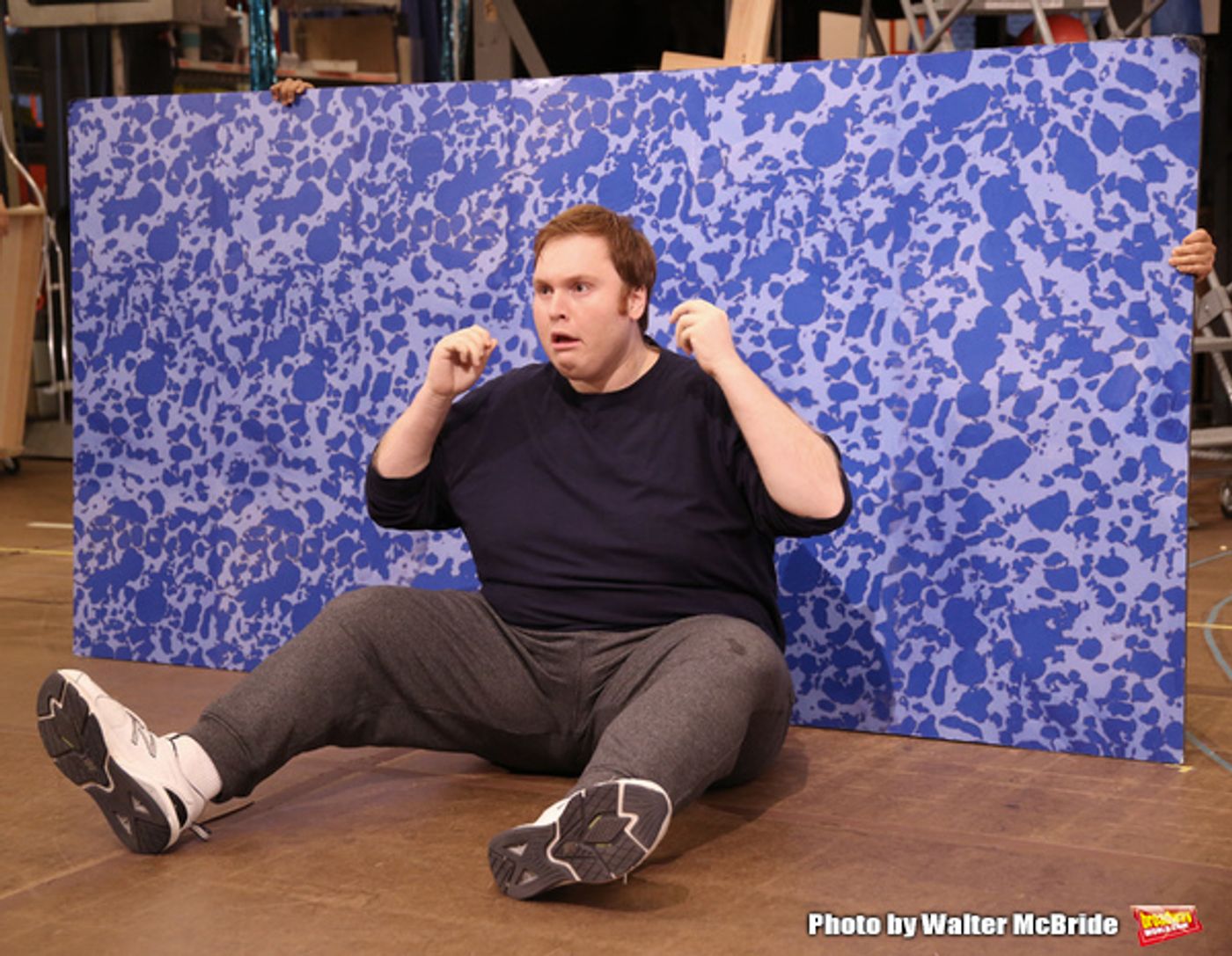 Photo Coverage: Squidward & Sandy & Patrick & More! Go Inside Rehearsals for SPONGEBOB SQUAREPANTS!  Image