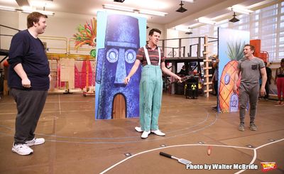 Danny Skinner, Gavin Lee and Ethan Slater  Photo