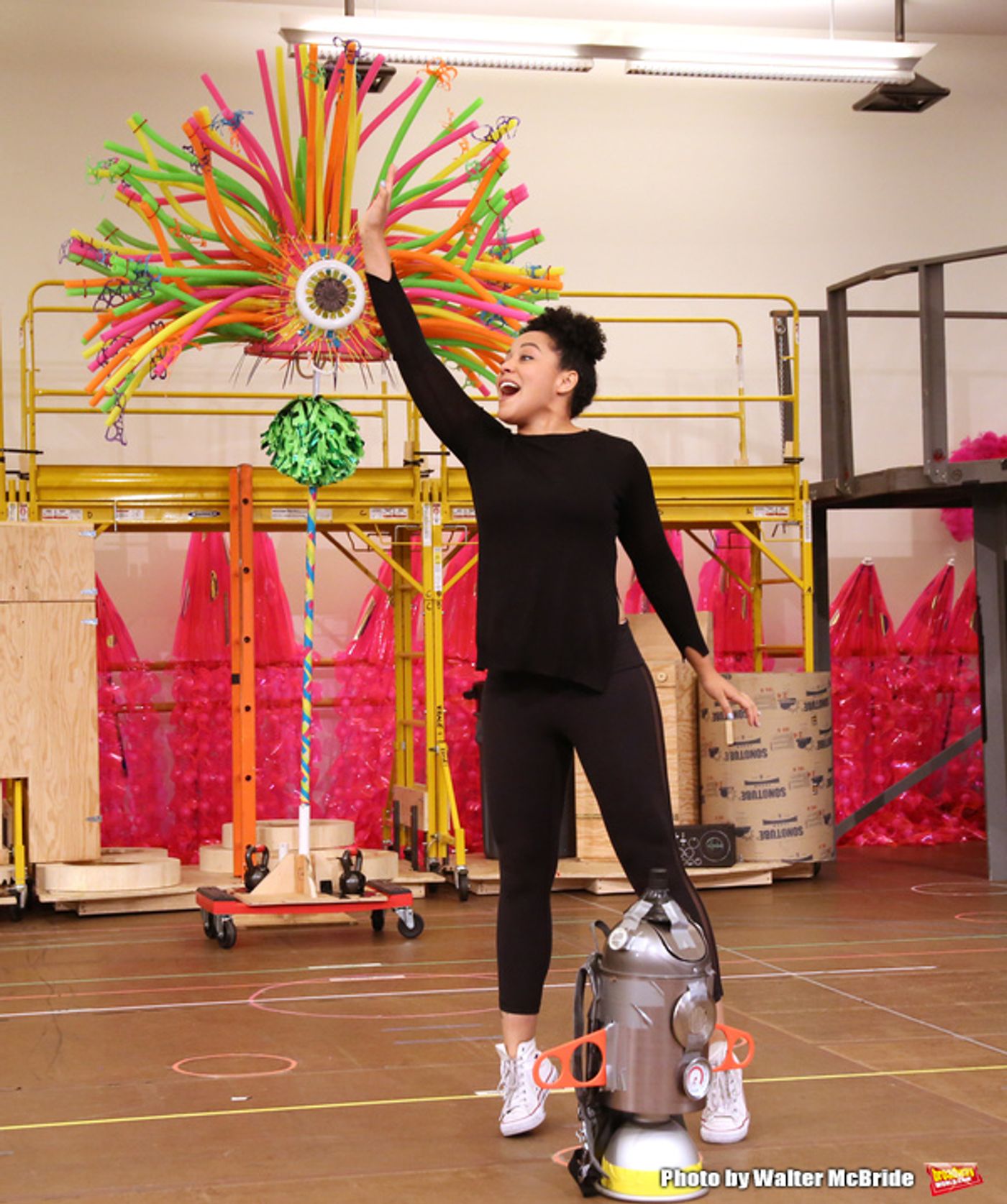 Photo Coverage: Squidward & Sandy & Patrick & More! Go Inside Rehearsals for SPONGEBOB SQUAREPANTS!  Image