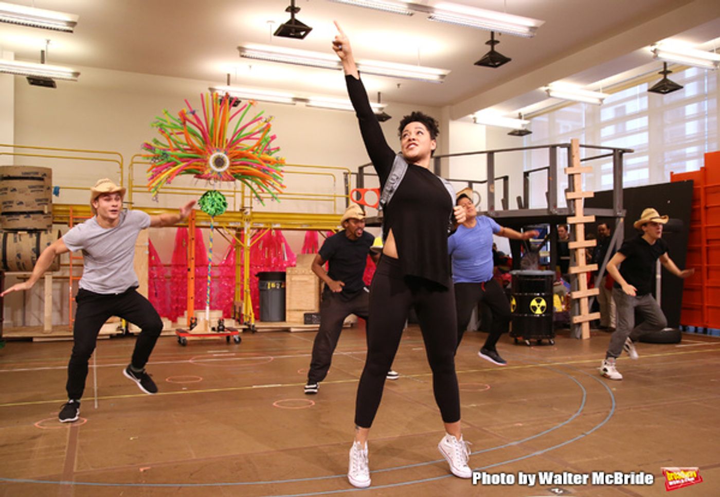Photo Coverage: Squidward & Sandy & Patrick & More! Go Inside Rehearsals for SPONGEBOB SQUAREPANTS!  Image