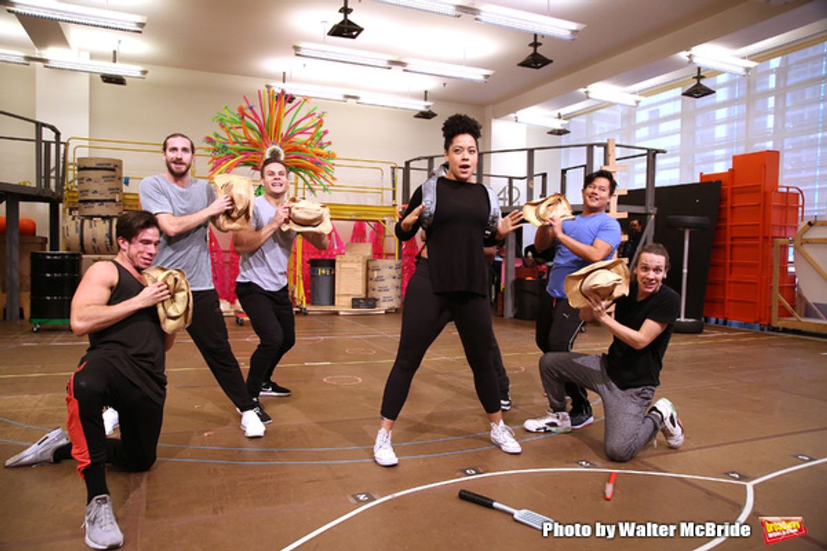 Lilli Cooper and cast at 