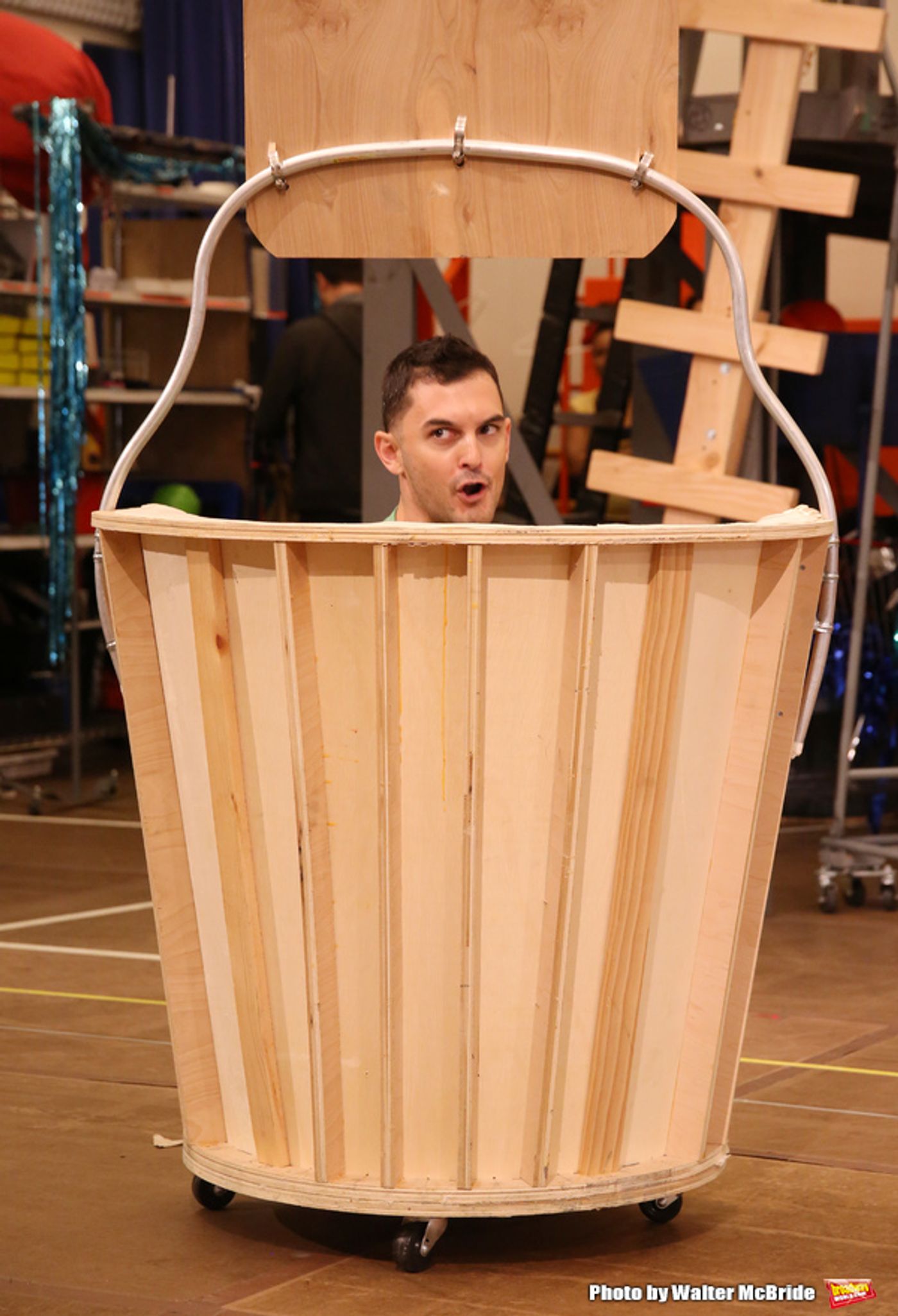 Photo Coverage: Squidward & Sandy & Patrick & More! Go Inside Rehearsals for SPONGEBOB SQUAREPANTS!  Image