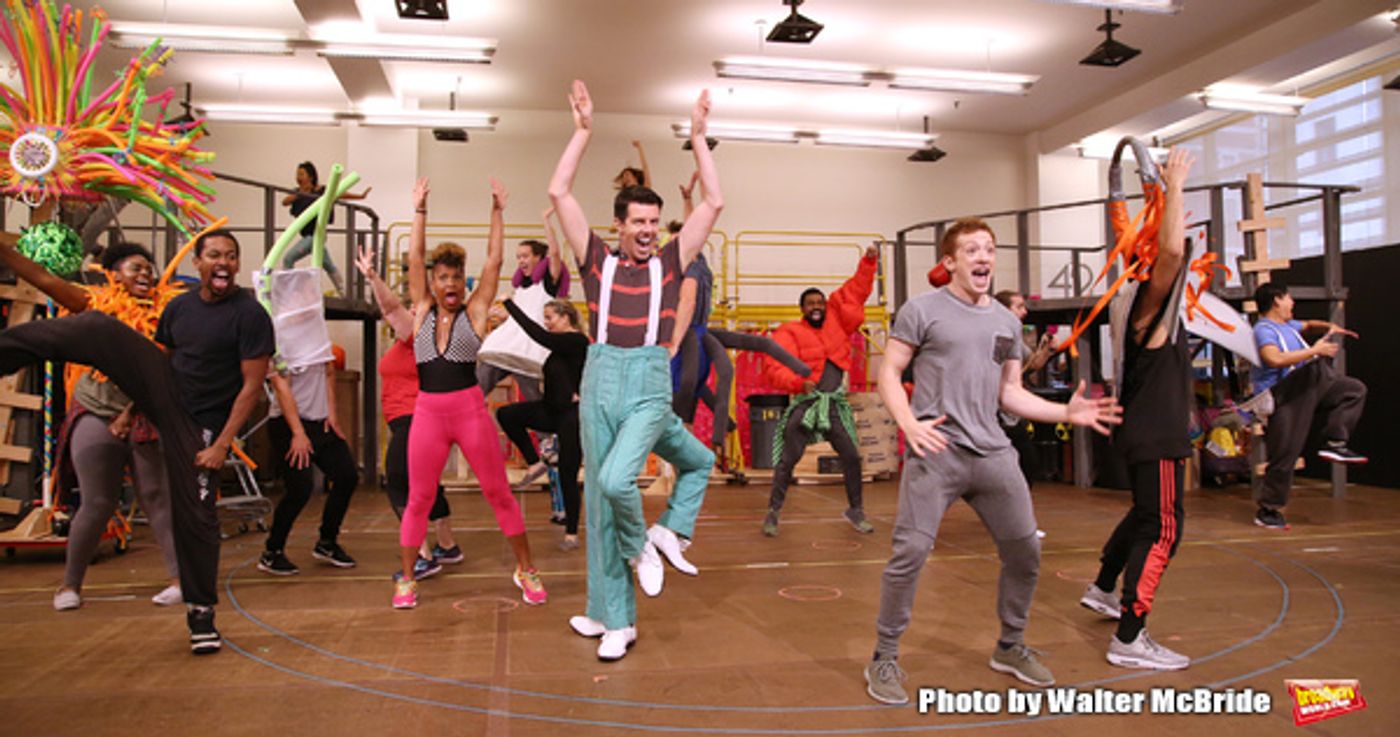 Photo Coverage: Squidward & Sandy & Patrick & More! Go Inside Rehearsals for SPONGEBOB SQUAREPANTS!  Image