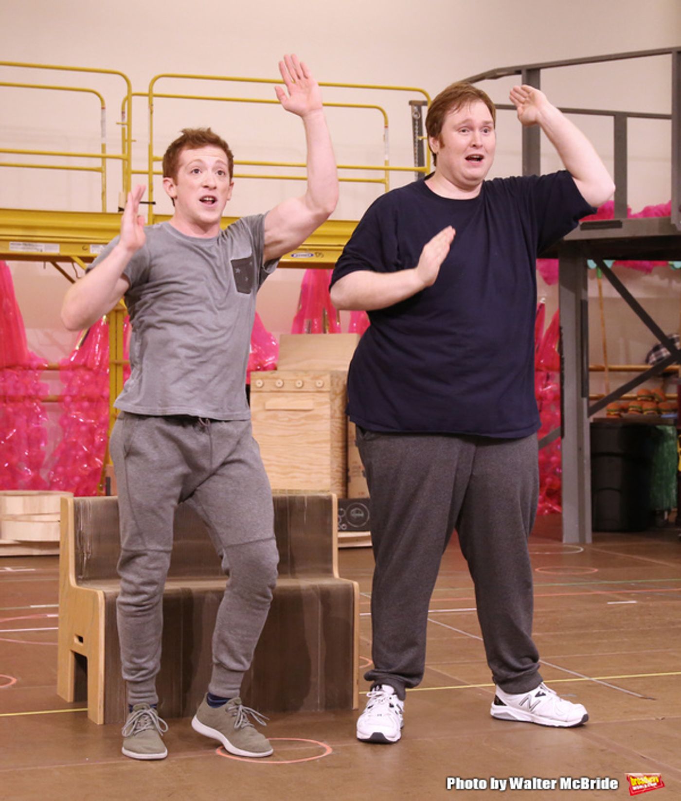 Photo Coverage: Squidward & Sandy & Patrick & More! Go Inside Rehearsals for SPONGEBOB SQUAREPANTS!  Image