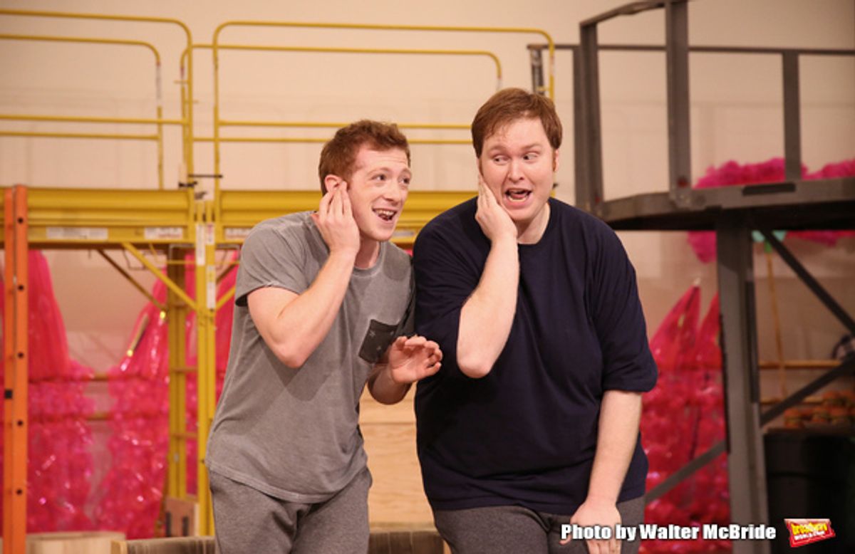 Ethan Slater and Danny Skinner at 